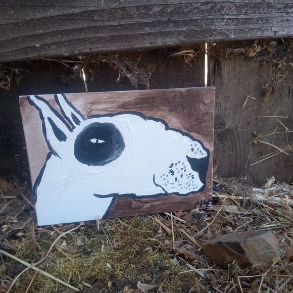 Bull Terrier Portrait Painting - Picture 6 of 12